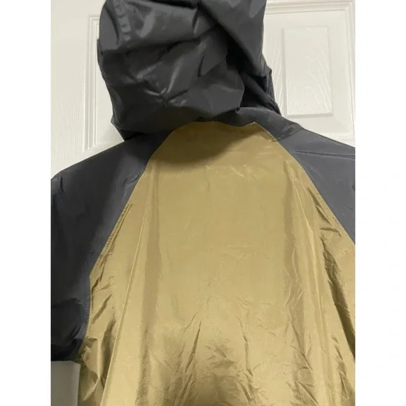 Patagonia Mens Sz S Houdini Full Zip Lightweight‎ Windbreaker Jacket Gray Khaki